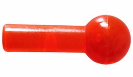 LEGO® los onderdeel Staaf Doorzichtig Neon Oranje 22484