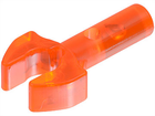 LEGO® los onderdeel Staaf Doorzichtig Neon Oranje 48729b