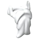 LEGO® los onderdeel Lijf Accessoire in kleur Wit 6132