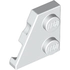 LEGO® los onderdeel Wig Plaat in kleur Wit 24299