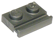 Plaatje in Gallery viewer laden, LEGO® los onderdeel Plaat Aangepast in kleur Zilver 32028