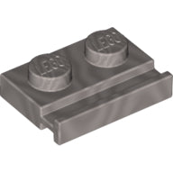 LEGO® los onderdeel Plaat Aangepast in kleur Zilver 32028