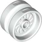 LEGO® los onderdeel Wiel in kleur Wit 18976