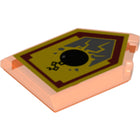 LEGO® 22385pb018 in kleur Doorzichtig Neon Oranje