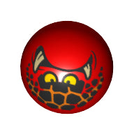 LEGO® los onderdeel Technisch in kleur Rood 32474pb008