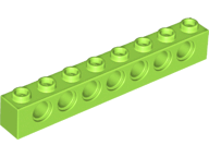 LEGO® los onderdeel Technische Steen in kleur Limoen 3702