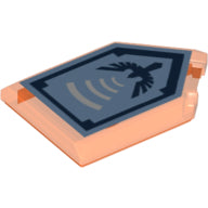 Plaatje in Gallery viewer laden, LEGO® 22385pb017 in kleur Doorzichtig Neon Oranje