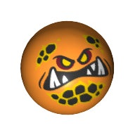 Plaatje in Gallery viewer laden, LEGO® los onderdeel Technisch in kleur Oranje 32474pb005