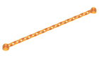 LEGO® los onderdeel Ketting Doorzichtig Oranje 30104