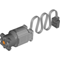 Plaatje in Gallery viewer laden, LEGO® los onderdeel Motor Licht Blauwachtig Grijs 99499c01
