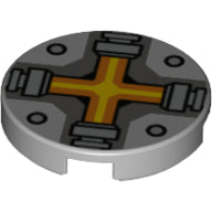 Plaatje in Gallery viewer laden, LEGO® 14769pb087 in kleur Licht Blauwachtig Grijs