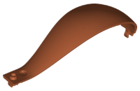 LEGO® los onderdeel Paneel in kleur Donker Oranje 18969