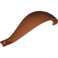 LEGO® los onderdeel Paneel in kleur Donker Oranje 18969