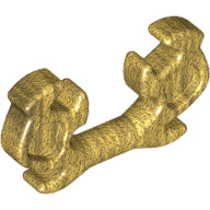 Plaatje in Gallery viewer laden, LEGO® los onderdeel Hoofddeksel Accessoire Parel Goud 11437