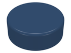 LEGO® los onderdeel Tegel Rond in kleur Donkerblauw 98138