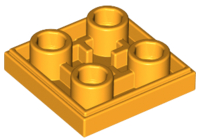 Plaatje in Gallery viewer laden, LEGO® onderdeel Tegel Aangepast Helder Licht Oranje 11203
