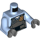 LEGO® Lijf met Motief Helder Lichtblauw 973pb2162c01