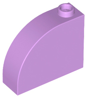 LEGO® los onderdeel Dakpan Gebogen Medium Lavendel 33243