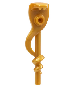 LEGO® los onderdeel Accessoire in kleur Parel Goud 98134