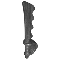 LEGO® los onderdeel Wapen in kleur Parel Donkergrijs 23984