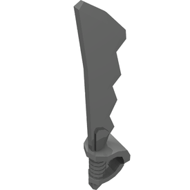 LEGO® los onderdeel Wapen in kleur Parel Donkergrijs 23984