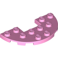 Plaatje in Gallery viewer laden, LEGO® los onderdeel Plaat Rond in kleur Fel Roze 18646
