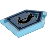 LEGO® 22385pb031 in kleur Doorzichtig Donkerblauw