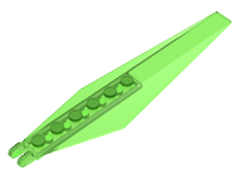 Plaatje in Gallery viewer laden, LEGO® onderdeel Scharnier Doorschijnend Helder Groen 57906
