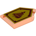 LEGO® 22385pb041 in kleur Doorzichtig Neon Oranje