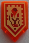 LEGO® 22385pb054 in kleur Doorzichtig Neon Oranje