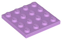 LEGO® los onderdeel Plaat Algemeen Medium Lavendel 3031