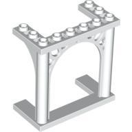 Plaatje in Gallery viewer laden, LEGO® los onderdeel Steen Boog in kleur Wit 30613