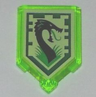 LEGO® 22385pb012 in kleur Doorschijnend Helder Groen