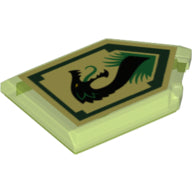 LEGO® 22385pb012 in kleur Doorschijnend Helder Groen