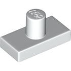 LEGO® los onderdeel Tegel Aangepast in kleur Wit 24445