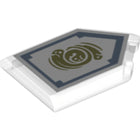 LEGO® Tegel Aangepast met Motief Doorzichtig 22385pb027