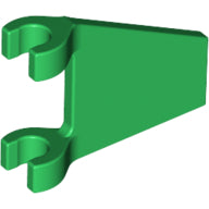 LEGO® los onderdeel Vlag in kleur Groen 44676