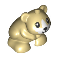 LEGO® los onderdeel Landdier in kleur Geelbruin 24183pb02