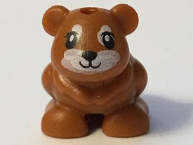 LEGO® los onderdeel Landdier Donker Oranje 24183pb01