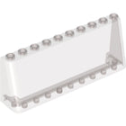 LEGO® los onderdeel Voorruit Doorzichtig Zwart 24607