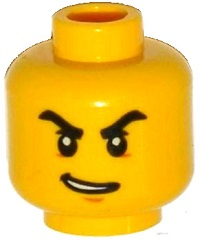 LEGO® los onderdeel Hoofd in kleur Geel 3626cpb1535