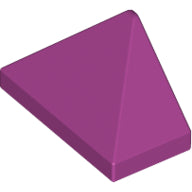 Plaatje in Gallery viewer laden, LEGO® los onderdeel Dakpan Algemeen in kleur Magenta 15571