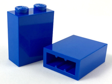 Plaatje in Gallery viewer laden, LEGO® los onderdeel Steen in kleur Blauw 3245c