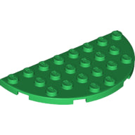 Plaatje in Gallery viewer laden, LEGO® los onderdeel Plaat Rond in kleur Groen 22888