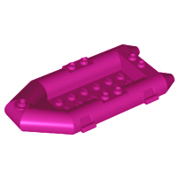 LEGO® los onderdeel Boot in kleur Magenta 30086c01