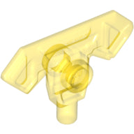 Plaatje in Gallery viewer laden, LEGO® los onderdeel Wapen in kleur Doorzichtig Geel 22407