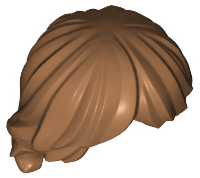 LEGO® los onderdeel Haar in kleur Medium Noga 92746