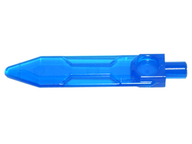 LEGO® los onderdeel Wapen Doorzichtig Donkerblauw 23860