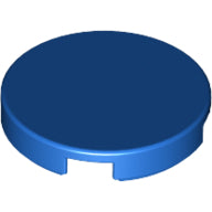 Plaatje in Gallery viewer laden, LEGO® los onderdeel Tegel Rond in kleur Blauw 14769