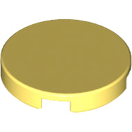 LEGO® los onderdeel Tegel Rond Helder Lichtgeel 14769